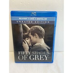 Fifty Shades of Grey - Unrated‎ Edition (Blu-ray/DVD, 2014)